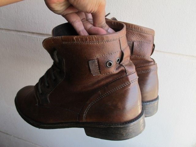 รองเท้า ALDO หนังแท้ สีน้ำตาล เบอร์10.5Us 43.5Eu มือ2 Made in romania รูปที่ 3