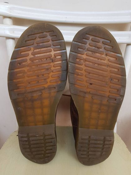 รองเท้าบู้ท Dr.Martens 1460 Grizzly หนังสีน้ำตาลเข้ม Size 9 US วัดจริง 27 ซม. Made in China งานแท้ พื้นเต็ม รูปที่ 9