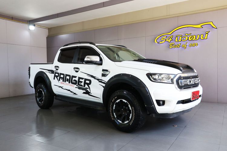 Ford Ranger 2019 2.2 Hi-Rider XLT Pickup ดีเซล เกียร์อัตโนมัติ ขาว