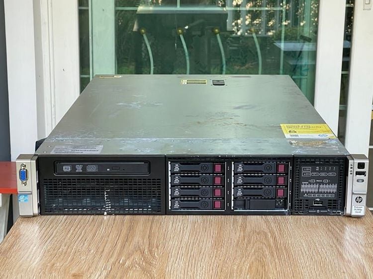 Server HP DL380P Gen8 intel Xeon E5-2640 RAM32GB สินค้ามือสอง