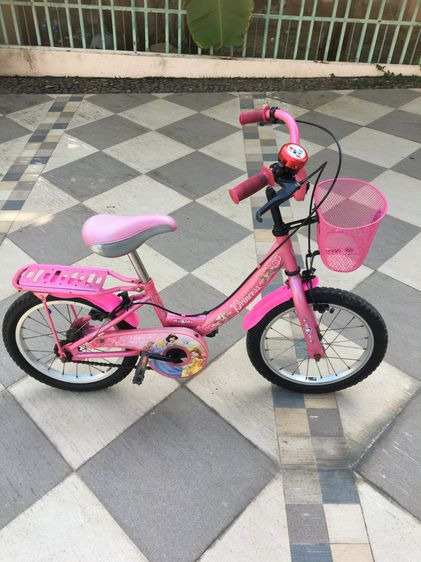 จักรยานเด็ก Princess สีชมพู ขนาด 16นิ้ว 