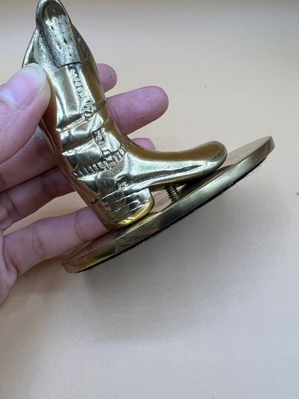 ที่เสียบปากกา รองเท้าบูท ทองเหลือง Imagine 1994 TEXAS รูปที่ 3