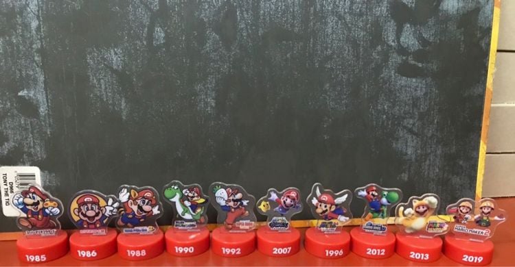 งานสะสม Mario 10 ฝา ตามแต่ละปี