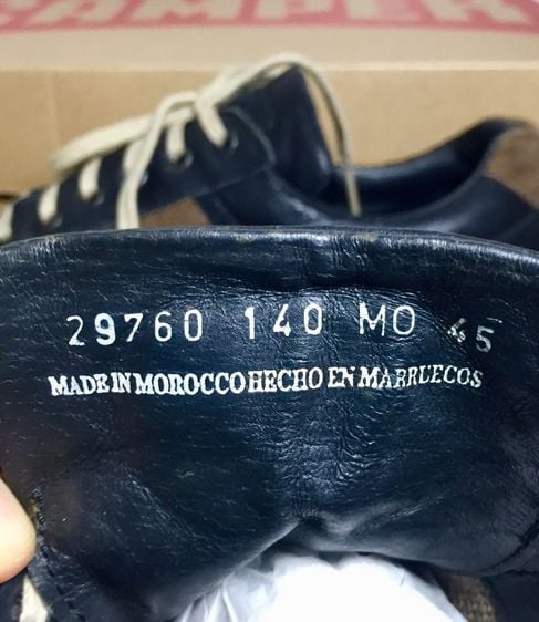 CAMPER Sneakers 45EU(29.0cm) ของแท้ มือ 2 งาน Morocco รุ่น Pelotas, รองเท้า CAMPER หนังแท้ไร้ริ้วรอย พื้นเต็ม Genuine and Original สวยมาก รูปที่ 16