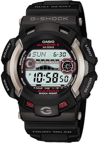 ดำ CASIO G-SHOCK   GW-9110-1E Gulfman Tough Solar Watch