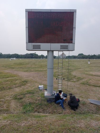 รับซ่อจอโฆษณา จอประชาสัมพันธ์  LED Full Color ทุกขนาด รับซ่อมโมดูล P10-P3 จำหน่ายอุปกรณ์จอโฆษณา รูปที่ 2