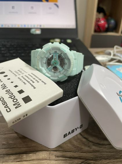ขาย นาฬิกา Baby G สีเขียว รูปที่ 4