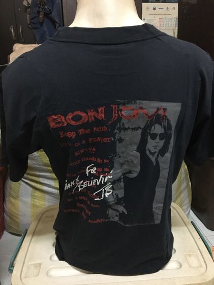 VTG เสื้อวง Bon Jovi Original  รูปที่ 3
