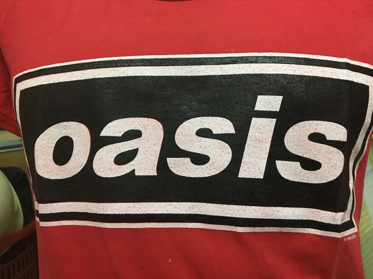 VTG เสื้อทัวร์วง Oasis Tour Concert in USA 1994 รูปที่ 2