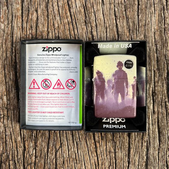 Zippo 49807 Zombie Design รูปที่ 1