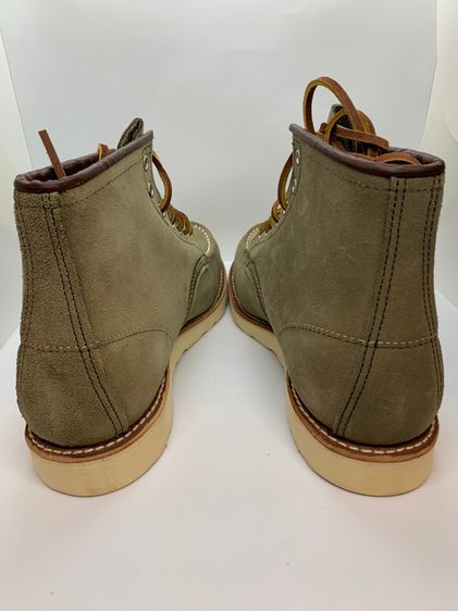 Red wing suede boots made in USA  รูปที่ 5