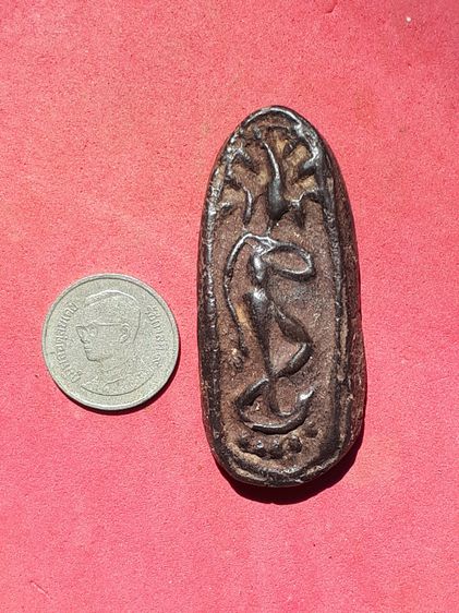 พระลีลาไขว้ หลังเรียบ เนื้อผงยาจินดามณี หลวงปู่เพิ่ม วัดกลางบางแก้ว นครปฐม เนื้อแห้ง เหี่ยว ผิวมัน เดิมๆ พระสภาพสวย สมบูรณ์ เก่า แท้ แปลก หา รูปที่ 9