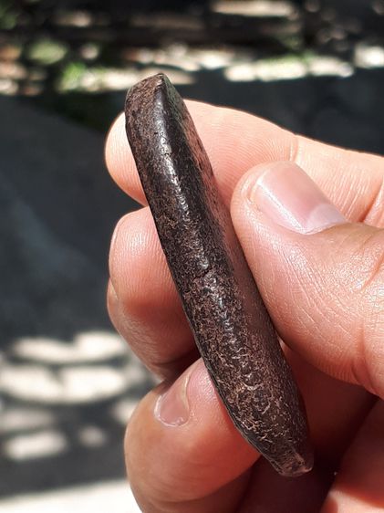 พระลีลาไขว้ หลังเรียบ เนื้อผงยาจินดามณี หลวงปู่เพิ่ม วัดกลางบางแก้ว นครปฐม เนื้อแห้ง เหี่ยว ผิวมัน เดิมๆ พระสภาพสวย สมบูรณ์ เก่า แท้ แปลก หา รูปที่ 5