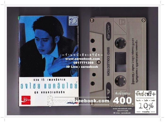 ธงไชย แมคอินไตย์ อัลบั้ม แทนความคิดถึง 🔴 GMM Grammy 🔴 Cassette Tape ✔ ⭐ ทดสอบแล้ว - ฟังได้ทุกเพลง ⭐ รูปที่ 1