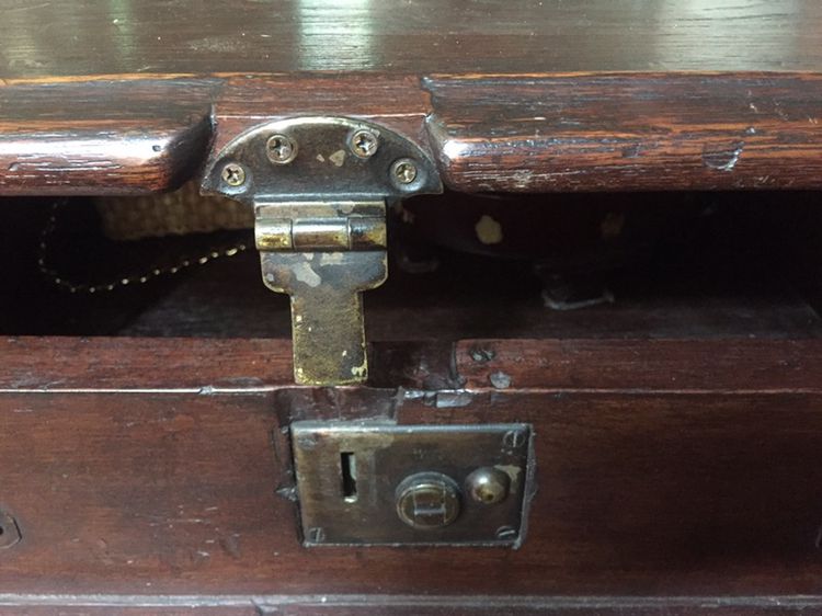 โต๊ะเขียนหนังสือ โบราณ ไม้สัก รูปที่ 5