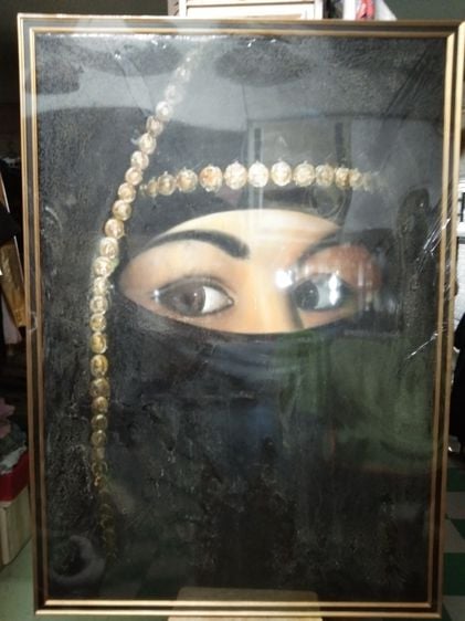 🎀  ภาพวาดสีน้ำมัน รูปหญิงมุสลิม ชื่อผลงาน นูรอัยน่า ขนาด กว้าง 29 นิ้ว X ยาว 40.5 นิ้ว ราคา 330,000 บาท