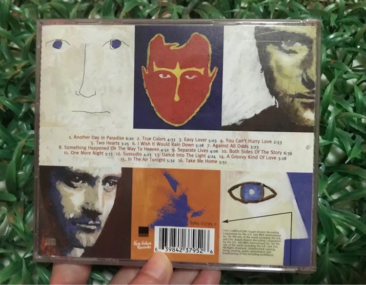 CD ซีดีเพลง PHIL COLLIS … Hits 🎉🎉  ปกสวย แผ่นสวย หายากน่าสะสม รูปที่ 2