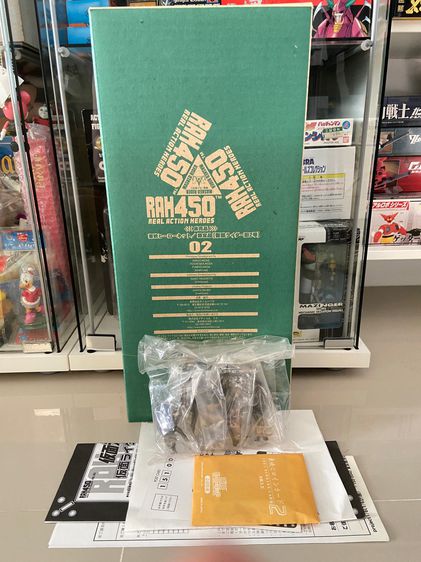 🔥Medicom RAH450 Kamen Rider 02 Kamen Rider 02 Real Action Heroes 450 No.02 Toei Hero Net Limited Edition Rare item. รูปที่ 8