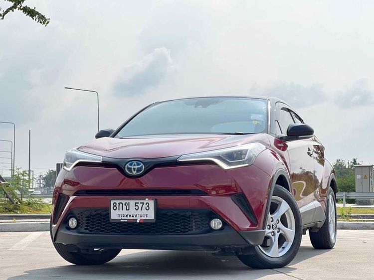 Toyota C-HR 2019 1.8 HV Hi Utility-car เบนซิน เกียร์อัตโนมัติ แดง