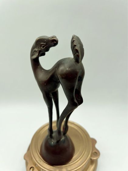 กวางน้อย ทองเหลือง งานยุโรปดีไซน์ หายาก   รูปที่ 4