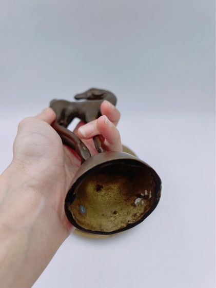 กวางน้อย ทองเหลือง งานยุโรปดีไซน์ หายาก   รูปที่ 6