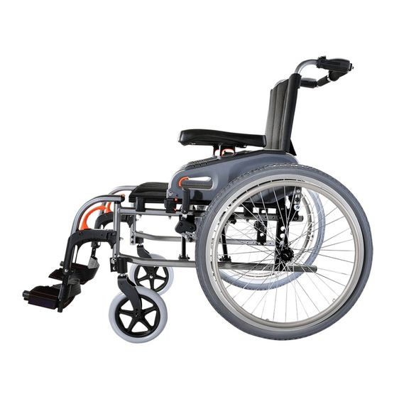 Karma รถเข็น อลูมิเนียม รุ่น Flexx HD เบาะกว้างพิเศษ 22 นิ้ว รับน้ำหนัก 170 KG Aluminum Wheelchair With Extra Wide Seat รูปที่ 4