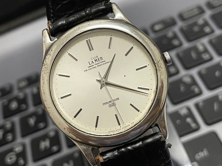 Citizen ตัวเรือนเงินแท้925ทั้งตัว รูปที่ 2