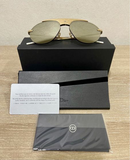 แว่นกันแดด Dior รุ่น CRD  DIO(R)EVOLUTI2 J5G (QV) GOLD รูปที่ 12
