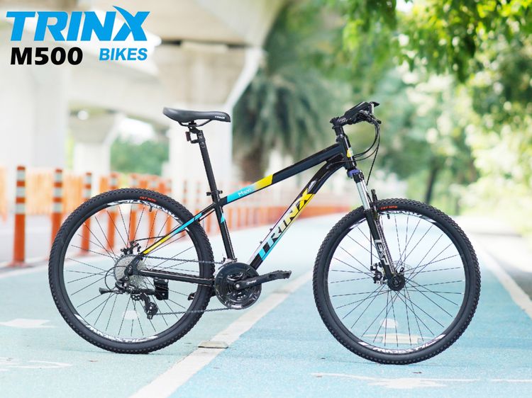 จักรยานเสือภูเขา TRINX M500 ล้อ 26 นิ้ว เกียร์ 24 สปีด เฟรมอลูมิเนียม  รูปที่ 4