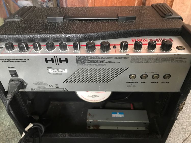 ตู้แอมกีตาร์ยี่ห้อ H H in the UK STUDIO LEAD 65 สภาพดี รูปที่ 4