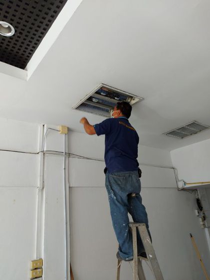 fรับงานทาสี งานทำฝ้าเพดาน งานกั้นผนังเบา งานระบบไฟฟ้า งานประปา และงานแอร์ ครบวงจร รูปที่ 3