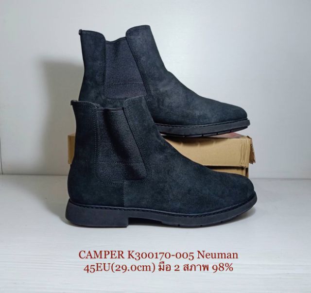 CAMPER Boots 45EU(29.0cm) ของแท้ มือ 2 สภาพไม่ต่างจากมือ 1 รุ่น Neuman, รองเท้าบู้ท CAMPER หนังแท้ พื้นเต็มเหมือนใหม่ Original ไม่มีตำหนิใดๆ รูปที่ 1