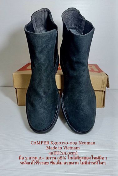 CAMPER Boots 45EU(29.0cm) ของแท้ มือ 2 สภาพไม่ต่างจากมือ 1 รุ่น Neuman, รองเท้าบู้ท CAMPER หนังแท้ พื้นเต็มเหมือนใหม่ Original ไม่มีตำหนิใดๆ รูปที่ 4