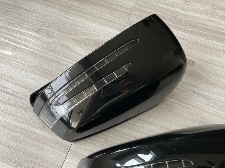 ครอบกระจกข้าง พร้อมไฟเลี้ยว สีดำ ของแท้ มือสอง W176 W246 W204 W212 W207 W221 W117 C117 X156 CLA GLA W166 ML รูปที่ 5