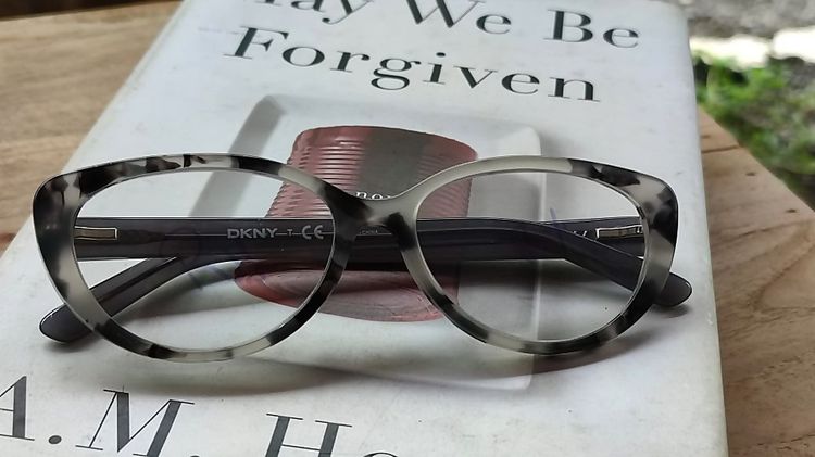 DKNY DY 4664 3671 Size 52-16-140 mm Donna Karan Eyeglasses Frames กรอบแว่นของแท้มือสอง รุ้นนี้เป็นรุ่นขายดี สีนี้ก้อเป็นสีขายดีเอาไปเปลี่ยนเ รูปที่ 1