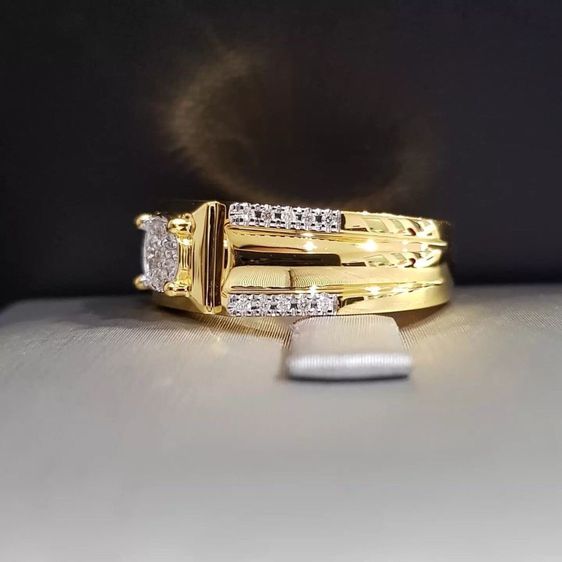 แหวนทอง แหวนสวย ทองแท้ 9k รูปที่ 4