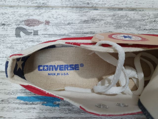 Converse Star and Bar ผลิต USA Size 6.5us ยาว 26 Cm รูปที่ 6
