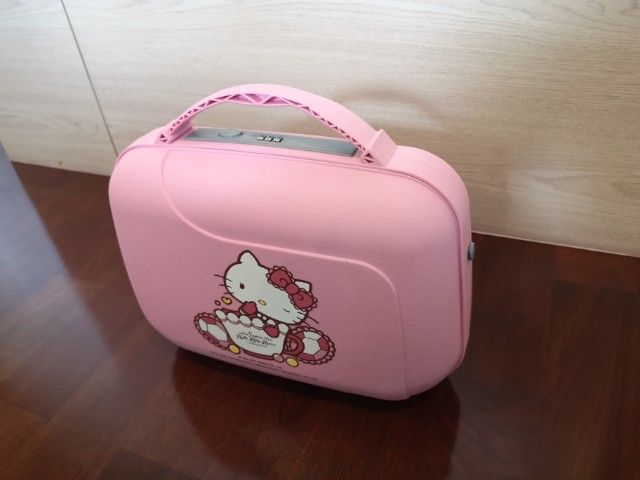 ขายกระเป๋า (Hard case) สีชมพูลายคิตตี้ Sanrio ของแท้
สภาพใหม่แกะกล่อง รูปที่ 1