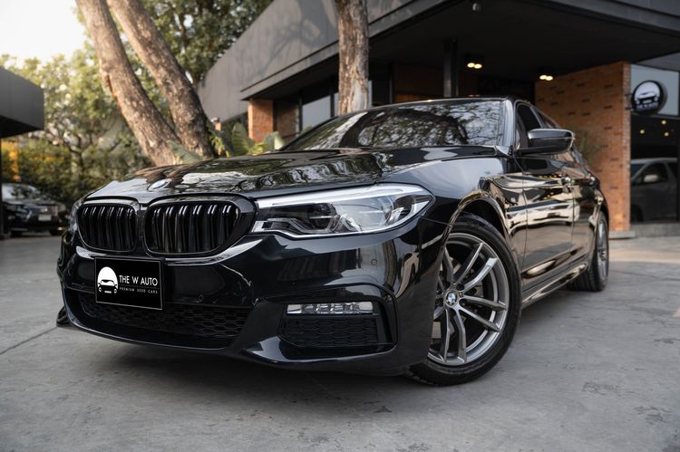 BMW Series 5 2019 520d Sedan ดีเซล เกียร์อัตโนมัติ ดำ