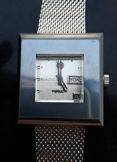 นาฬิกาวินเทจสวิส Rare Item ของ RADO รุ่น Diamaster 10  หายากมาก สภาพสวย รูปที่ 9