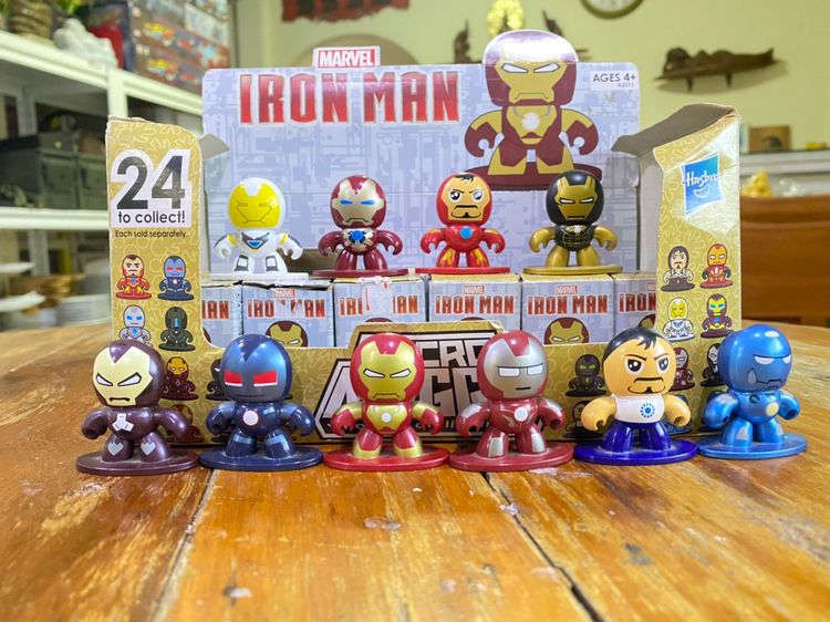 Hasbro Micro Muggs Iron Man Unopened Blind Boxes 2 Open ขายยกเซ็ท 10 ตัว (ไม่แยกขาย) รูปที่ 2