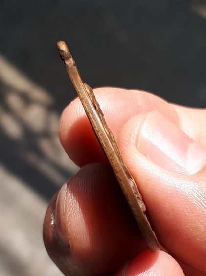 เหรียญ สังฆาฏิใหญ่ ต.หางสั้น ปี 2513 เจ้าคุณนร วัดเทพศิรินทร์ เนื้อทองแดง ผิวเดิมๆ เป็นธรรมชาติ ทำให้ดูง่ายมาก เก่า แท้ หายาก แต่นับว่าเป็นพ รูปที่ 4