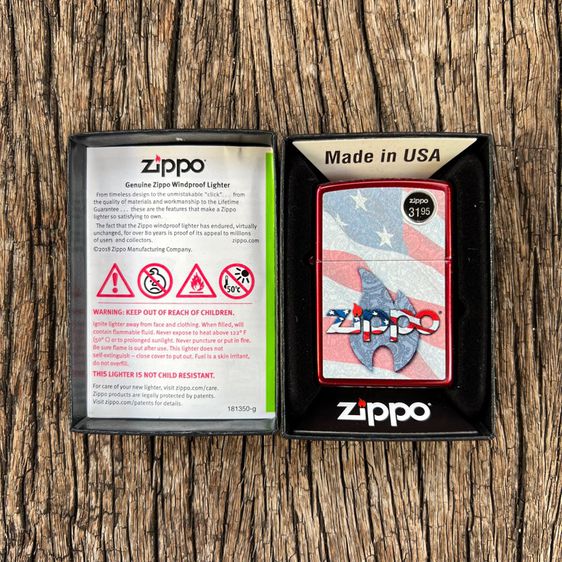 Zippo 49781 Zippo Flag Design รูปที่ 1