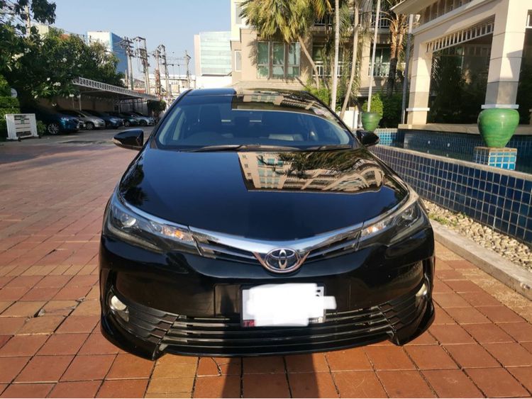 Toyota Altis 2017 1.8 Esport Sedan เบนซิน ไม่ติดแก๊ส เกียร์อัตโนมัติ ดำ