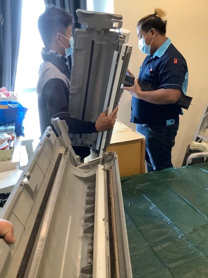 ล้างแอร์ซ่อมแอร์คอนโด ล้างแอร์ซ่อมแอร์เตาปูน ล้างแอร์ซ่อมแอร์ประชาชื่น ล้างแอร์กรุงเทพนนท์ ล้างแอร์บางโพ โดย เย็นสุขแอร์. แอร์เย็นสุขใจ รูปที่ 8