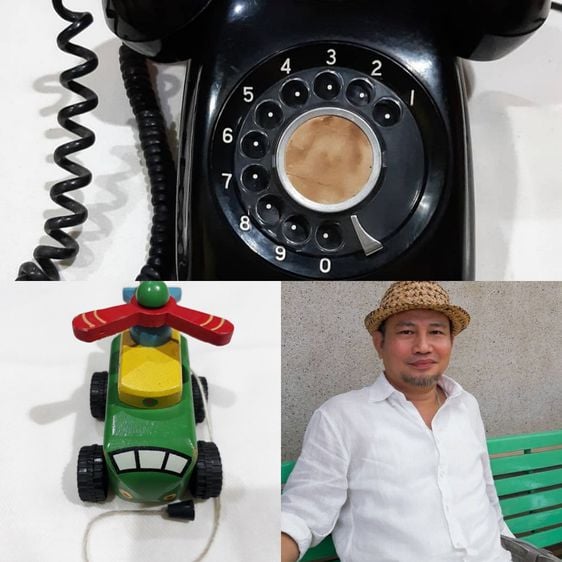 ขายโทรศัพท์บ้านโบราณแบบหมุนใช้งานได้ปกติยี่ห้อ ITTสภาพสวย อายุการใช้งานนานกว่า 40ปี รูปที่ 8