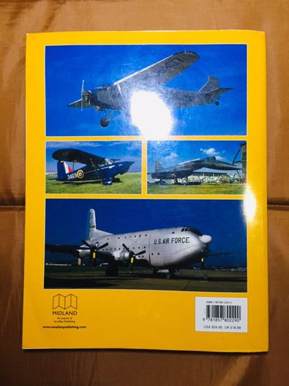 หนังสือเครื่องบินเก่าอเมริกาวินเทจรูปเล่มสวยมีรูปเกือบทุกหน้าเล่มหนา รูปที่ 2