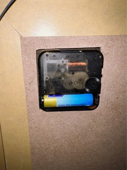 นาฬิกาRhythm ในกรอบกระจก รูปที่ 8