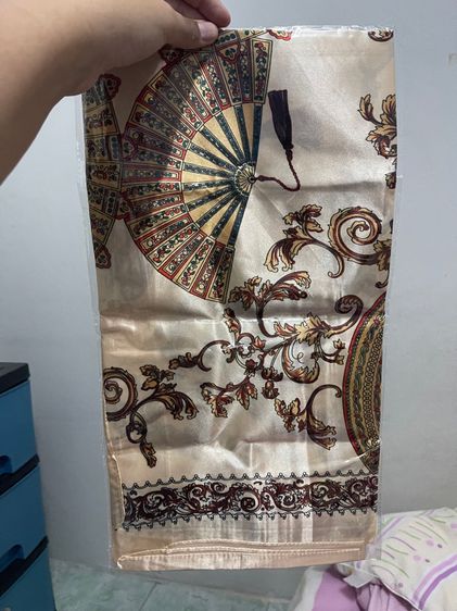 ผ้าคลุมไหล่ซาติน ผ้าพันคอ ผ้ามัดอก  รูปที่ 16