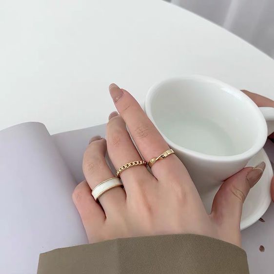 แหวน Set 3 ชิ้น สุดคุ้ม งานพรีเมี่ยม รูปที่ 5